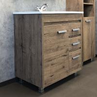 Тумба с раковиной Comforty Марио 75 см 00-00004157