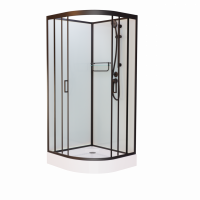 Душевая кабина Душевая кабина Frank F408 Black 80x80 см 800004