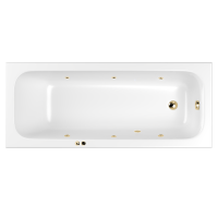 Акриловая ванна Whitecross Vibe 170x70 см Soft 0105.170070.100.SOFT.GL