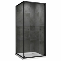 Душевое ограждение Abber Schwarzer Diamant AG0A100B 100x100 см