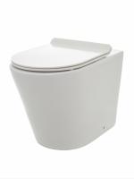 Унитаз приставной AQUAme c сиденьем SoftClose 58 см AQM3001