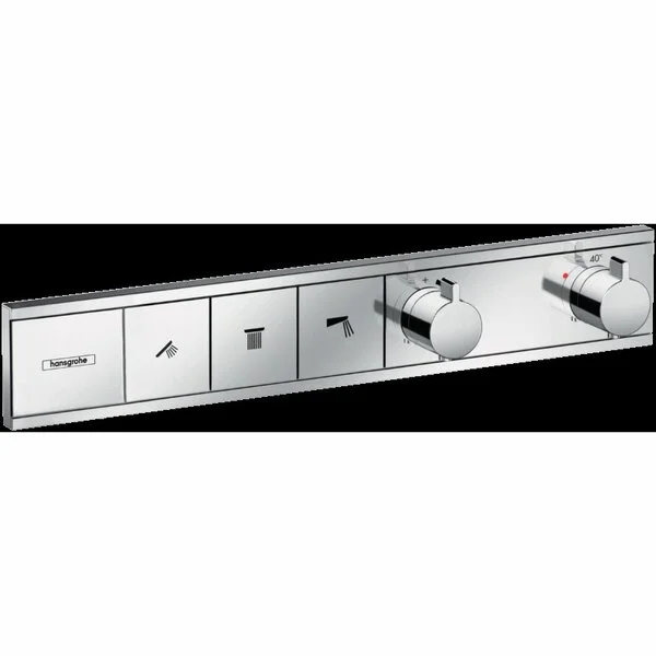 Фото термостатический смеситель для душа hansgrohe rainselect 15381000