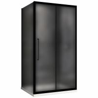 Душевое ограждение Abber Schwarzer Diamant 120 см AG30120BMH-S80BM