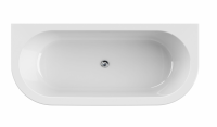 Акриловая ванна Cezares Slim Wall 180x80 см