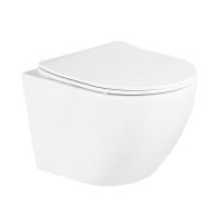 Унитаз подвесной BelBagno Uno 48 см с сиденьем BB3105CHR/SC