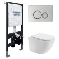 Унитаз с инсталляцией Abber Bequem AC1100T-AC0105-AC0121