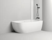 Ванна из искусственного камня Salini Sofia Corner 170x85 см R 102514G глянцевая