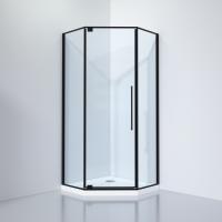 Душевое ограждение Black&White Stellar Wind 100x100 см S815 BC
