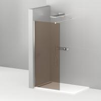 Душевая стенка Cezares Liberta 80 см LIBERTA-L-1-80-120-BR-Cr