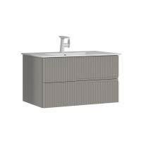 Тумба с раковиной Orka Moonlight 91 см, цвет: бежевый 5001502