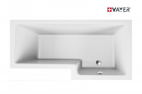 Акриловая ванна Vayer Options 165x85 см R