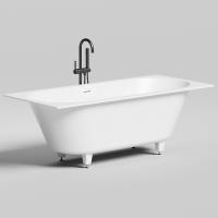 Ванна из искусственного камня Salini Ornella Axis Kit 170x75 см 103513M матовая