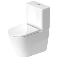 Унитаз моноблок безободковый Duravit D-Neo 65 см 2002090000