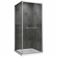 Душевое ограждение Abber Schwarzer Diamant AG0A100 100x100 см