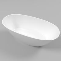 Ванна из искусственного камня Whitecross Onyx B 160x75 см 0205.160075.100