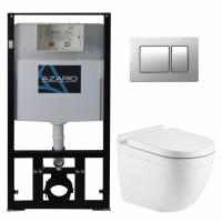 Унитаз с инсталляцией Azario AZ-8010-1000+AZ-8200-0030+AZ-0017 E-R