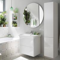 Тумба с раковиной Burgbad Iveo 80 см