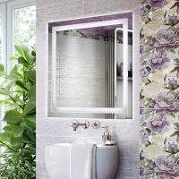 Зеркало с подсветкой Comforty Квадрат 80 см 00-00005258