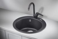 Кухонная мойка Granula 48 см 4801, ЧЁРНЫЙ