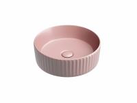 Раковина накладная Ceramicanova Element 36 см, цвет: розовый CN6057MP