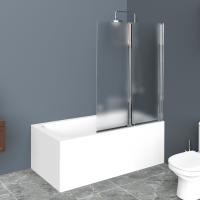 Шторка на ванну BelBagno UNO-V-2-100/150-P-Cr-L 100 см