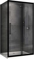 Душевое ограждение Abber Schwarzer Diamant 120x80 см AG30120BH-S80B
