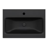Раковина AM.PM Gem Black Edition 60 см M90WCC0602BM