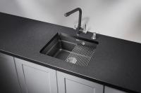 Кухонная мойка Granula 55 см 5501U, ЧЁРНЫЙ