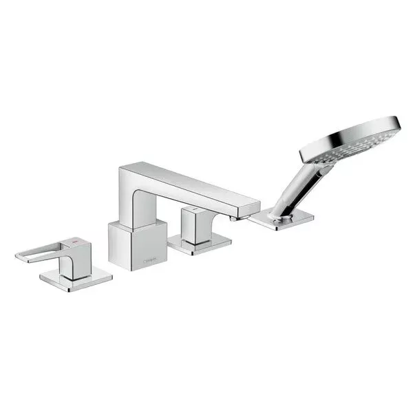 Фото смеситель на ботр ванны hansgrohe metropol 74553000