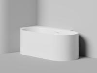 Ванна из искусственного камня Salini Perla Cl 180x90 см L 1049202M матовая