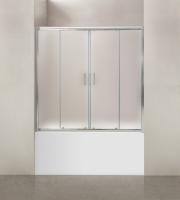 Шторка на ванну BelBagno UNO-VF-2-150/145-M-Cr 150 см