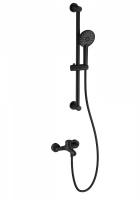 Смеситель для ванны Wonzon & Woghand, цвет: Черный матовый WW-4560-MB