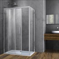 Душевое ограждение Vincea Soft 100x100 см  VSR-3SO1010CL