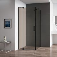 Душевое ограждение Cezares SLIDER-AH-1-100-100/110-BR-NERO 100x100 см