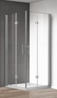 Душевое ограждение Cezares ECO-O-ASH-2-90/100-C-Cr 90x100 см