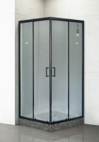 Душевое ограждение Royal Bath HPD RB90HPD-C-BL 90x90 см