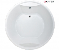 Акриловая ванна Vayer Eva D180 см