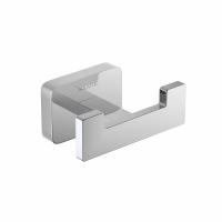 Крючок двойной Акватек Либра цвет: хром AQ4302CR