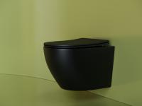 Унитаз подвесной, безободковый Ceramicanova Uno CN11001MB