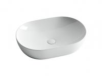 Раковина накладная Ceramicanova Element 60 см, цвет: белый CN5009