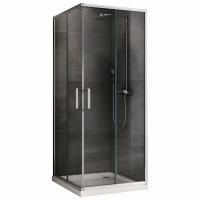 Душевое ограждение Abber Schwarzer Diamant 100x100 см AG021005