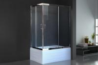 Душевое ограждение Royal Bath BP RB8100BP-T-CH-R 100x80 см