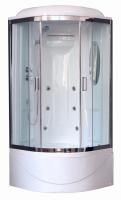 Душевая кабина Royal Bath ВК RB90BK2-T-CH 90x90 см