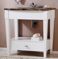 Тумба под раковину Caprigo Даллас 90 см, цвет: bianco antico (B002) 10913