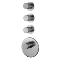 Термостатический смеситель для ванны Fima Carlo Frattini Spillo Steel F3083X3INOX