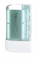 Душевая кабина DTO 80x120 см EM4512RNLED+GM с гидромассажем