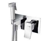 Встраиваемый смеситель с гигиеническим душем WasserKRAFT Aller 1060 10638