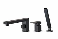 Смеситель на борт ванны Rea Glen Black mat REA-B6630