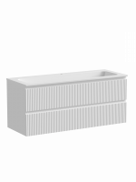 Тумба под раковину Sancos Snob R 120 см, цвет: Bianco SNR120W