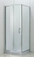 Душевое ограждение BandHours Snow/Side-Glass 810 100x80 см